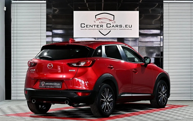 Mazda CX-3 cena 76700 przebieg: 86000, rok produkcji 2018 z Tykocin małe 667